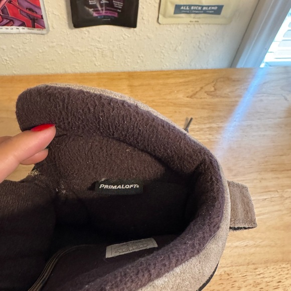 Women's North Face Primaloft Winter Snow Boots Size 6 Brown - Picture 6 of 7